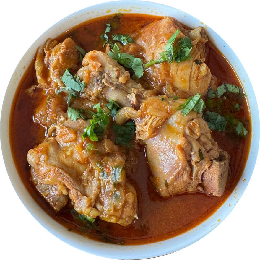 Chicken Curry (Homestyle) — homemade Indian dish from The Curry Creations, New Jersey