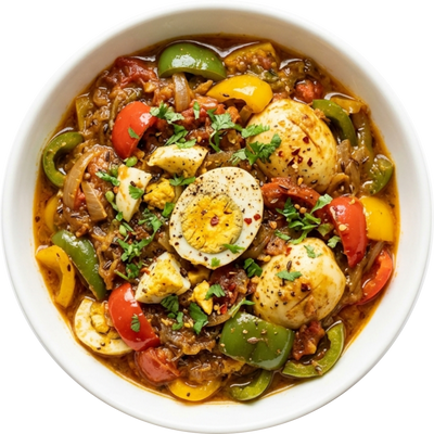 Egg Shimla Mirch