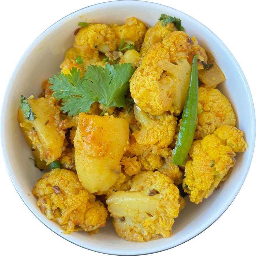 Gobhi Aloo — homemade Indian dish from The Curry Creations, New Jersey