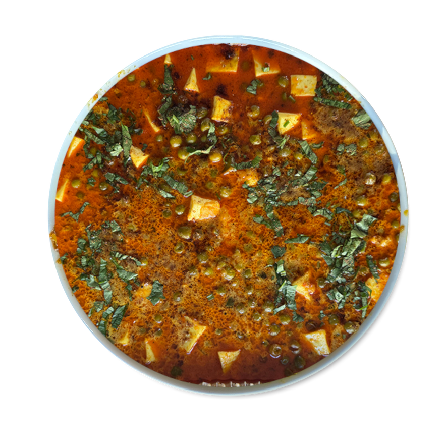 Matar Paneer — homemade Indian dish from The Curry Creations, New Jersey