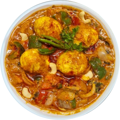 Tomato Onion Egg Masala