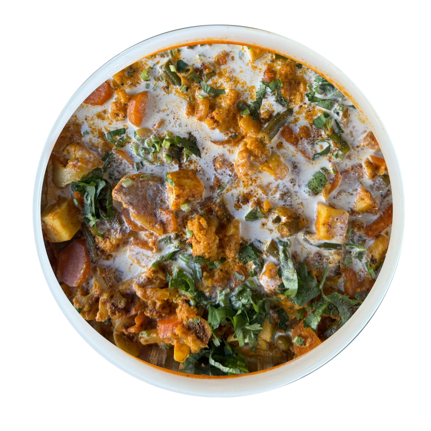 Vegetable Korma — homemade Indian dish from The Curry Creations, New Jersey