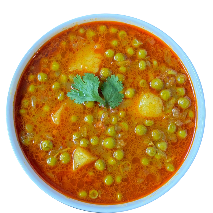Aloo Matar – homemade Indian meal from The Curry Creations, New Jersey