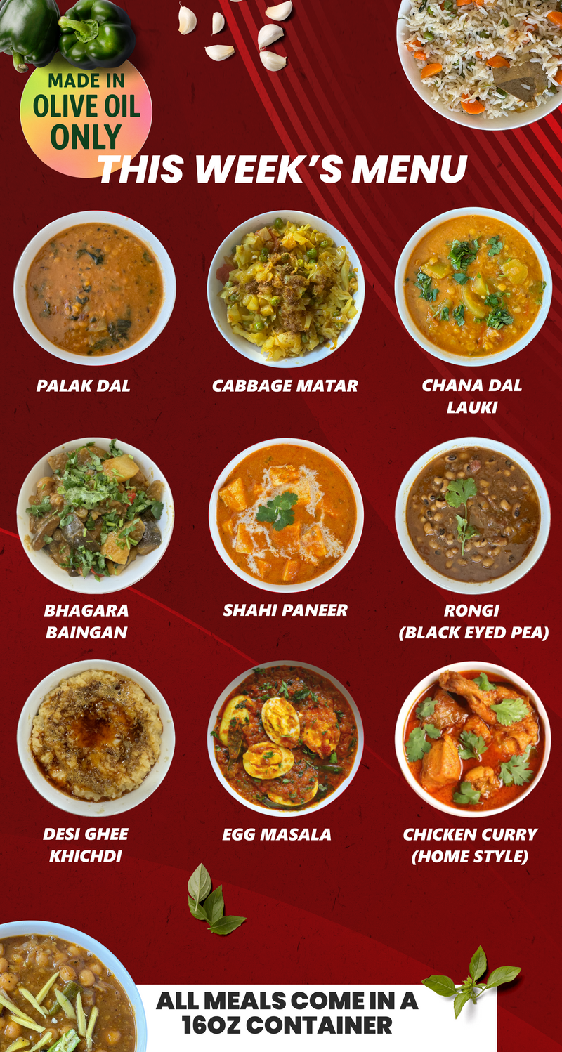 WEEKLY 6 MEALS PLAN