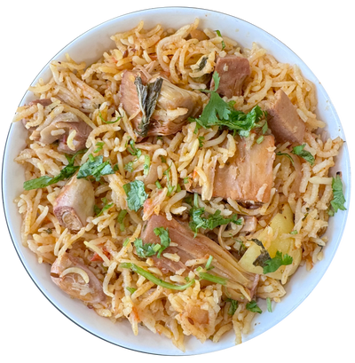 Kathal Biryani (Green Jackfruit)