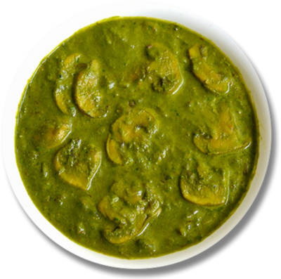 Palak Mushroom