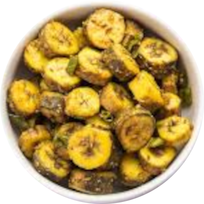 Raw Banana Subzi